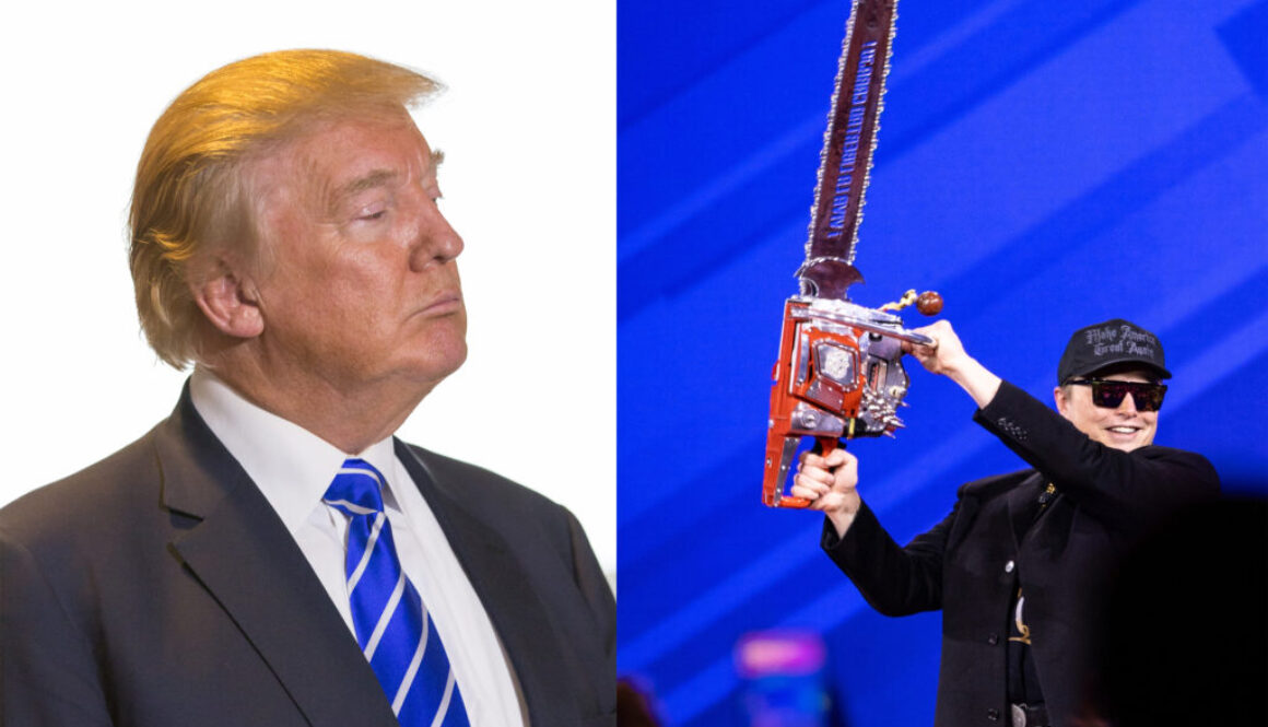 Trump & Musk Chainsaw